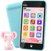 MOMILLA Kids Toys Phone with 3.97" Touchscreen Christmas Birthday Gifts for 3-9 Year Old, Toddler Toys Phone with Music Player Puzzle Games 16 GB Storage Christmas Toys for Boys Girls view 1