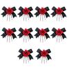 10Pcs Skeleton Hand Hair Clip For Festivities Comfortable And Slip Hairpins Halloween Party Hair Accessories view 1