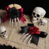 10Pcs Skeleton Hand Hair Clip For Festivities Comfortable And Slip Hairpins Halloween Party Hair Accessories view 4