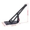 1/10 Scale RC Truck and Trailer Upgrade Kit, Winch Dual Bracket Rescue Truck Trailer Boom Clearance Truck Kit for 1/10 RC Crawler and Trailer SCX10 TRX4 Capra LCG Chassis DIY Upgrade Build (Black) view 3