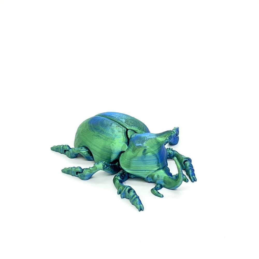 3D Print Unicorn, Toy Desktop Ornament Creative, Action Figure Gifts for Her/Him,Adults Fidget Toys for Autism ADHD (Blue Green)