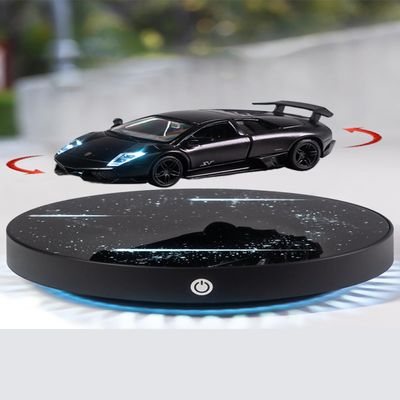MOOCCI Magnetic Levitating Lamborghini Car Floating with Meteor Lights, Cool Tech Gift for Men Car Lovers Husband Boys on Valentine's Day, Birthday, Christmas