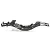 LCG Carbon Fiber RC Chassis Kit Frame Beam for 1/10 RC Rock Crawle, Gen3 Carbon Fiber LCG Chassis Guard Kit, Lightweight Thickened Bumper Frame Frame Guard for 1/10 RC Rock Crawler Axial SCX10 view 2