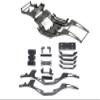 LCG Carbon Fiber RC Chassis Kit Frame Beam for 1/10 RC Rock Crawle, Gen3 Carbon Fiber LCG Chassis Guard Kit, Lightweight Thickened Bumper Frame Frame Guard for 1/10 RC Rock Crawler Axial SCX10 view 3