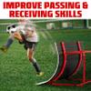 Soccer Rebounder Rebound Net, Kick-Back Football Training Gifts, Aids & Equipment Heavy-Duty view 3