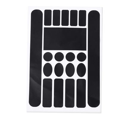 equlup Bike Frame Sticker, 9.8x7.1in Cycling Chainstay Sticker Mountain Bike Chain Frame Protector Anti Scratch PVC Sticker Film Cycle Decoration Decal