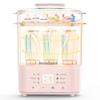 Bottle Sterilizer and Dryer, All-in-One Electric Steam Sterilizer Bottle Sanitizer for Baby Bottles, Pump Parts Accessories Newborn Essential Bottle Warmer for Breastmilk & Thaw (Pink) view 1