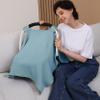 100% Muslin Cotton Car Seat Cover Baby, Carseat Canopy Cover, Universal Fit Stroller Covers for Boys and Girls (Blue) view 4