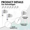 MENGLALA 100 Pack Bulk Kids Earbuds for Classroom School Student,Wired view 3