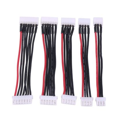 5Pcs Lipo Balance Extension Cable Set, Silicone Wire RC Accessory for 2S / 3S / 4S / 5S / 6S, Silicone Jacket has Good Electrical Insulation Property and Long Service Life