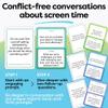195 Parent Teens Conversation Cards - Support Parents & Teens in Navigating Technology & Social Media Boundaries - Put Down The Phone & Improve Communication - Perfect for Home & Classroom Use view 3