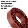 RCHuiWow 1.9 Silicone Rubber Insert Foam Tire Inserts RC 1.9" Wheel Tires Waterproof Inserts for 1/10 RC Crawler TRX4 SCX10 Capra Red cat Gen7 Gen8 RXB10 TF2,4pcs,Brown view 2