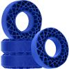 RCHuiWow 1.9 Silicone Rubber Insert Foam Tire Inserts RC 1.9" Wheel Tires Waterproof Inserts for 1/10 RC Crawler TRX4 SCX10 Capra Red cat Gen7 Gen8 RXB10 TF2,4pcs,Navy Blue view 1