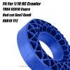 RCHuiWow 1.9 Silicone Rubber Insert Foam Tire Inserts RC 1.9" Wheel Tires Waterproof Inserts for 1/10 RC Crawler TRX4 SCX10 Capra Red cat Gen7 Gen8 RXB10 TF2,4pcs,Navy Blue view 2