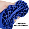 RCHuiWow 1.9 Silicone Rubber Insert Foam Tire Inserts RC 1.9" Wheel Tires Waterproof Inserts for 1/10 RC Crawler TRX4 SCX10 Capra Red cat Gen7 Gen8 RXB10 TF2,4pcs,Navy Blue view 4
