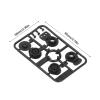 Keenso Servo Saver Set, Compatible with XV02 XV01 Lightweight Plastic Steering Arm Servo Saver Mount for RC Model Crafted with High Grade Materials (Black) view 2