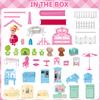 15 Rooms Doll House for Kid, 374Pcs Play Castle Furniture Playsets for Girls, Birthday Gifts for 3 4 5 6 7 8 9 10 11 12 Years Old Kids Toddlers view 2