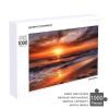 1000 PCS Jigsaw Puzzle for Adults Challenging Puzzle for Game Nights Beach Sunrise Jigsaw Puzzle Customized Personalized Wooden Puzzle Pieces for Family Home Decor view 3