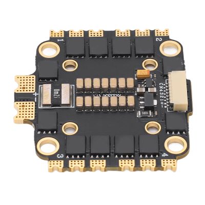 4 in 1 45A RC Drone ESC Part, High Strength Electronic Speed Controller with Double Hole Spacing for FPV RC Drone