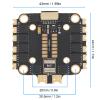 4 in 1 45A RC Drone ESC Part, High Strength Electronic Speed Controller with Double Hole Spacing for FPV RC Drone view 2