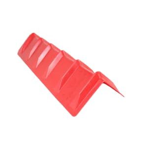 36" Vee Board Corner Protector (Red) - Durable Polyethylene Cargo Edge Guard for 2-4" Webbing