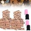 Lust Tower, The Lust Tower Blocks, Adult Stacking Game Naughty, Lusttower Tower Blocks, 48pcs Valentine Tumbling Tower Stacking Blocks Game (2 Set) view 1