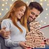 Lust Tower, The Lust Tower Blocks, Adult Stacking Game Naughty, Lusttower Tower Blocks, 48pcs Valentine Tumbling Tower Stacking Blocks Game (2 Set) view 4