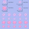 20 PCS Cherry Blossom Cupcake Toppers Cherry Blossom Flowers Cake Decorations Picks Pink Flowers for Bridal Engagement Baby Shower Birthday Party Decorations Supplies (pink) view 3