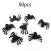 Mini Prank Joking Spider Toy, Plastic Party Decorative Props for DIY Birthday Festivities (50pcs Luminous) view 3