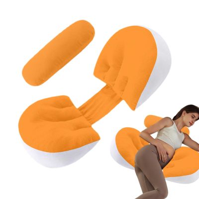 Breathable Pregnancy Support Pillow - Ergonomic Wedge Design, Comfortable Side Sleeping | Detachable Covers Enhance Comfort, Ideal for Pregnant Women Seeking Relief and Better Sleep