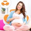 Breathable Pregnancy Support Pillow - Ergonomic Wedge Design, Comfortable Side Sleeping | Detachable Covers Enhance Comfort, Ideal for Pregnant Women Seeking Relief and Better Sleep view 3