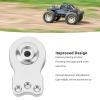 25T Aluminum Alloy RC Car Servo Arm, Fits Most 1/10 Cars, Increased Steering Accuracy and Gear Guard Performance (Silver) view 3