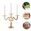 FELTECHELECTR Mini Candlesticks Toy Miniature Candlestick Model Mini Doll House Decor Realistic Scene Alloy Material view 4