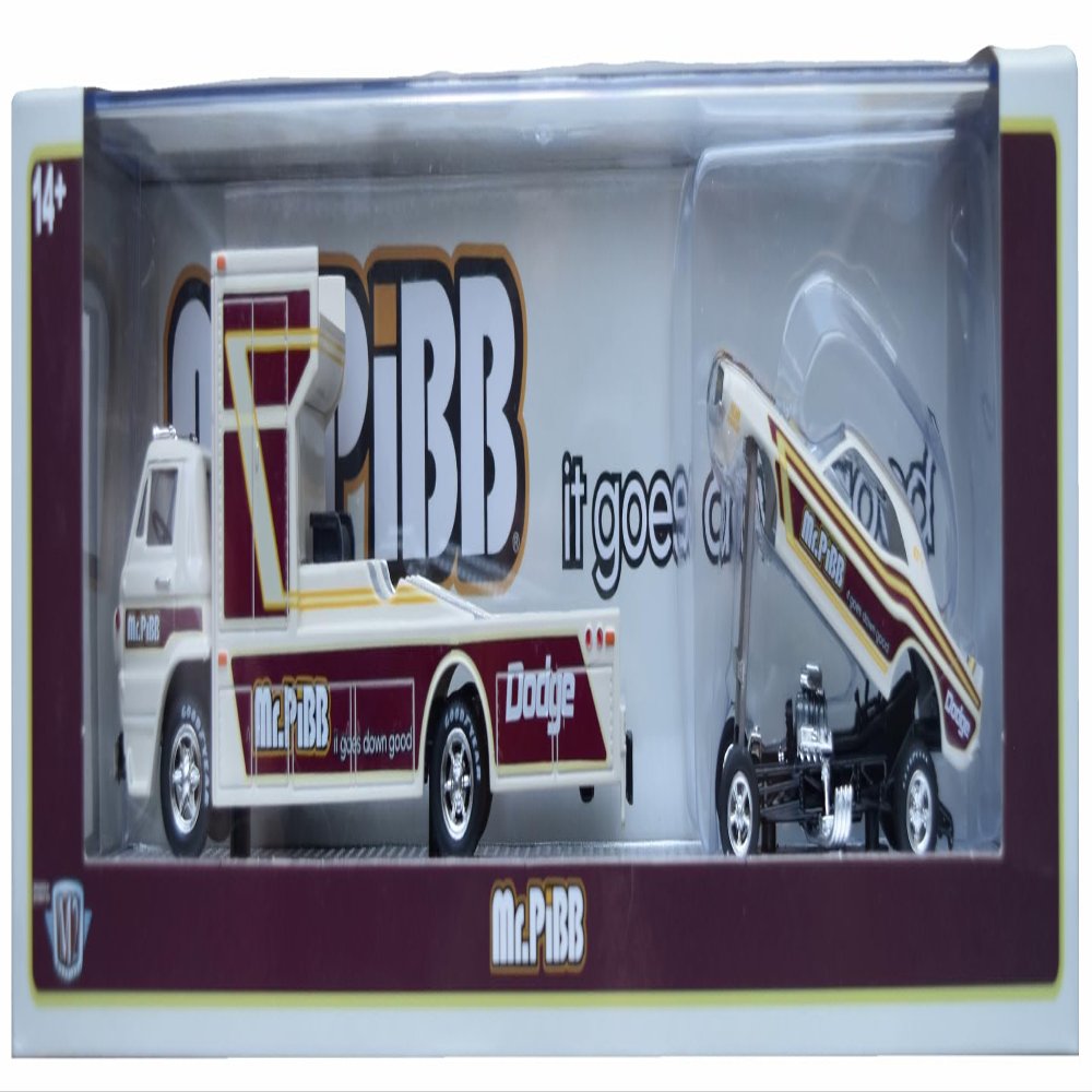 M2 Machines 1966 Dodge L600 COE & 1971 Dodge Challenger Funny Car, 9250 pcs Worldwide