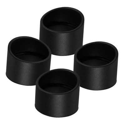 Hoement 4pcs Microscope Eyepiece Cups Rubber for Enhanced Comfort and Observations Compatible Stereoscopic Microscopes Easy to Install and Use Inner