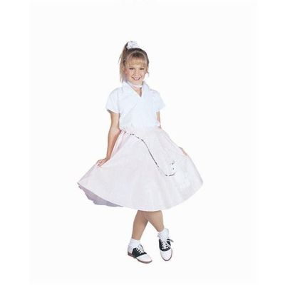 212 Main Blue Poodle Skirt with Shirt Costume - Size Child-Large