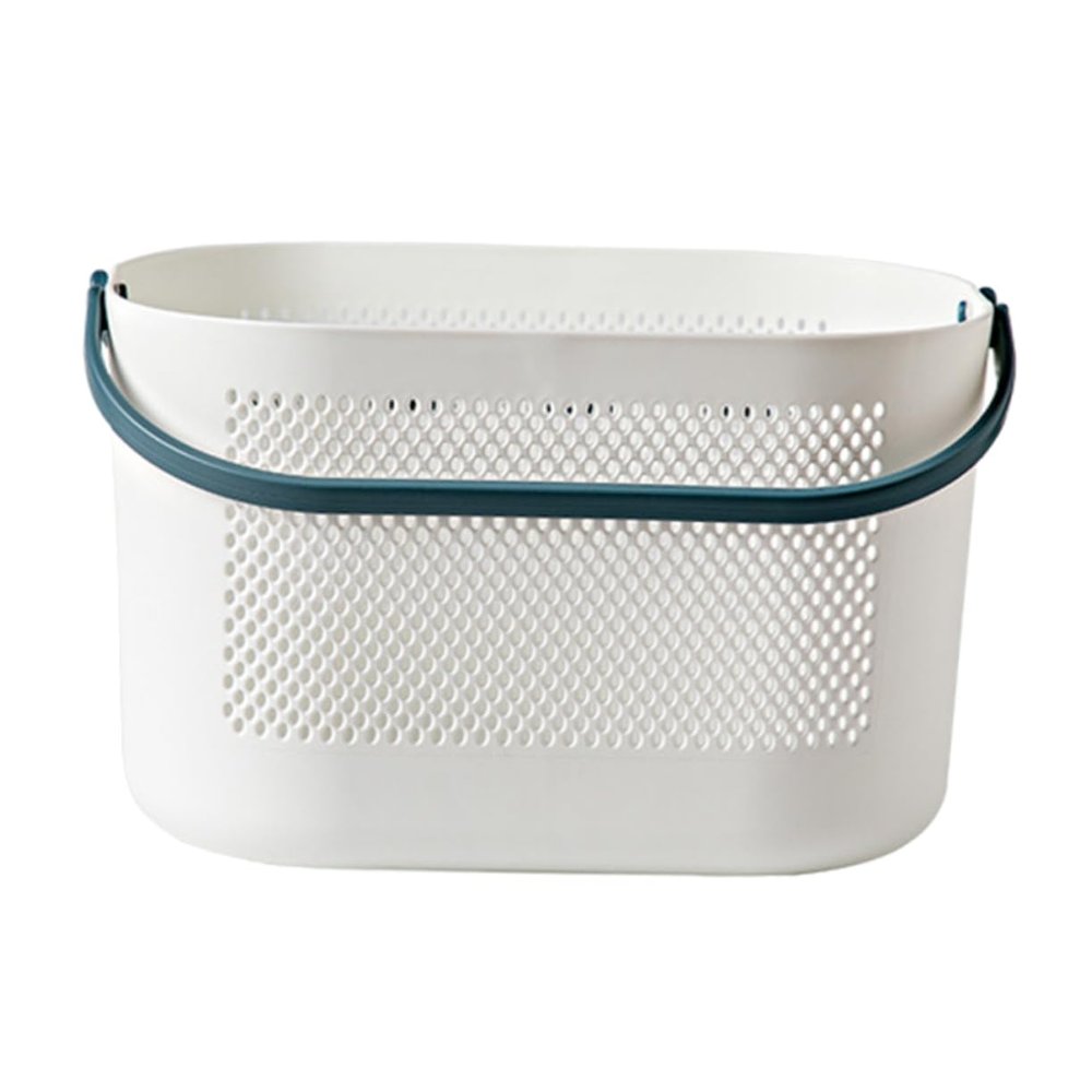 ABOOFAN Shower Baskets for Bathroom Portable Toilet Basket Handles for Bathroom