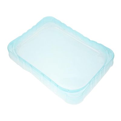 GARVALON Gyro Disk Gyro Stadium Tabletop Gyro Board Game Stadium Gyro Disk for Home Gyro Battle Stadium Burst Gyro Rectangular Gyro Tray Gyro Plate Reusable Gyro Board Plastic Sky-Blue