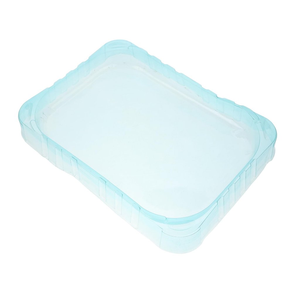 GARVALON Gyro Disk Gyro Stadium Tabletop Gyro Board Game Stadium Gyro Disk for Home Gyro Battle Stadium Burst Gyro Rectangular Gyro Tray Gyro Plate Reusable Gyro Board Plastic Sky-Blue