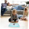 GARVALON Gyro Disk Gyro Stadium Tabletop Gyro Board Game Stadium Gyro Disk for Home Gyro Battle Stadium Burst Gyro Rectangular Gyro Tray Gyro Plate Reusable Gyro Board Plastic Sky-Blue view 2