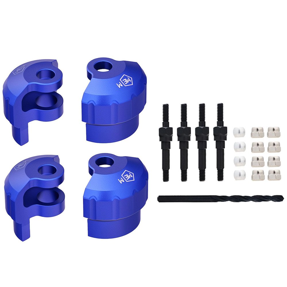 Mesimsple Alum Shock Standoff Cap Protector 6S for Arrma 1/7 Felony Infraction Fireteam Mojave 6s 1/8 Typhon Outcast Kraton Notorious 6s blx Series Upgrades Part Blue