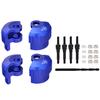 Mesimsple Alum Shock Standoff Cap Protector 6S for Arrma 1/7 Felony Infraction Fireteam Mojave 6s 1/8 Typhon Outcast Kraton Notorious 6s blx Series Upgrades Part Blue view 1