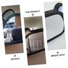 Hohopeti Usb Car Interior Rearview Mirror with Led Lighting Backseat Observation Mirror for Safe Travel Durable Design with Remote Control for Parents view 2