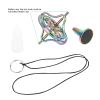POENVFPO Adult Gyroscope Decompression Toy,Portable Alloy Stress Relief Fingertip Toy Educational Training Toy (Colorful) view 4