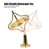 POENVFPO Adult Gyroscope Decompression Toy,Portable Alloy Stress Relief Fingertip Toy Educational Training Toy (Gold) view 4