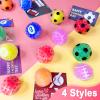 28 Pack Valentine's Day Gifts for Kids Teens, Sport Stress Balls with Valentine Cards Football Soccer Fidget Stress Relief Toys Squeeze Ball for Boys Girls School Classroom Exchange Prize Party Favors view 4