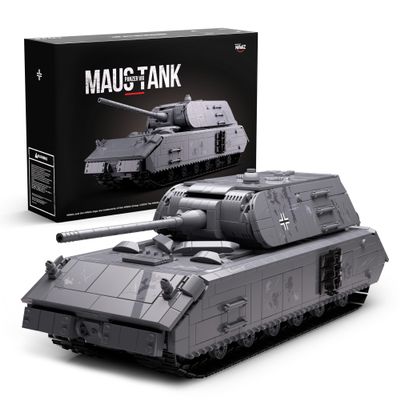 Nifeliz Maus Tank Building Model, WW2 Collectible Military Panzer VIII Tank for Adults, Army Model to Build and Display, Gift Ideal for Military Fans (NF10289)