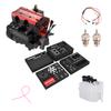 SEMTO ST-NF2 7.0cc Inline Twin-Cylinder 4-Stroke Engine That Works Air-Cooled Nitro Engine with F-Type Electric Plug, 75ml Fuel Tank, Silicone Oil Pipe & Ignition Module for Adults view 1