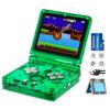 RG35XXSP Flip Portable Retro Handheld Game Console,RG35XXSP 3.5 Inch IPS Screen Linux System with 64G TF Card Pre-Installed 5532 Games,Clamshell Games Consoles Supports 5G WiFi Bluetooth HDMI xxsp view 1