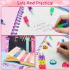 24 Pack Valentines Day Classroom Exchange Gift for Kids with Stationery Set Assorted Valentines Day Cards for Kids School Valentines Party Favors for Class with Goodie Bag and Pencils, Erasers, Rulers view 4